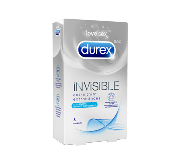 Image 2 of product Durex - Durex Condoms Invisible Extra Thin Extra Sensitive, 8 units