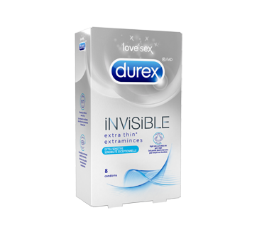 Image 2 of product Durex - Durex Condoms Invisible Extra Thin Extra Sensitive, 8 units