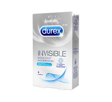 Image 3 of product Durex - Durex Condoms Invisible Extra Thin Extra Sensitive, 8 units