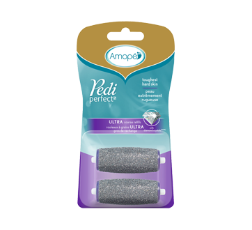 Image of product Amopé - Pedi Perfect Ultra Coarse Roller Heads, 2 units