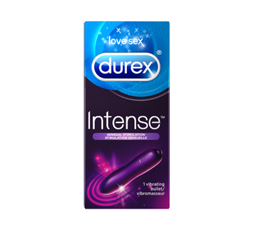 Durex Intense Vibrating Bullet, 1 unit
