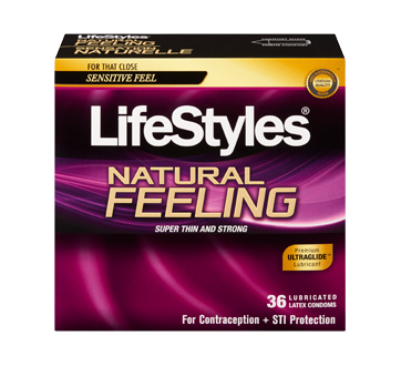 Image of product LifeStyles - Natural Feeling Condoms, 36 units