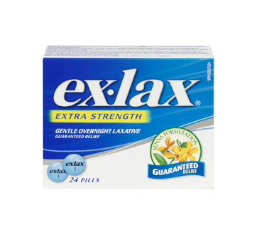 Image of product Ex-Lax - Extra Strength Laxative, 24 units
