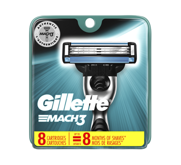 Image of product Gillette - Mach3 Cartridges, 8 units