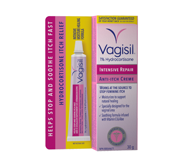 Image of product Vagisil - 1% Hydrocortisone Cream, 30 g