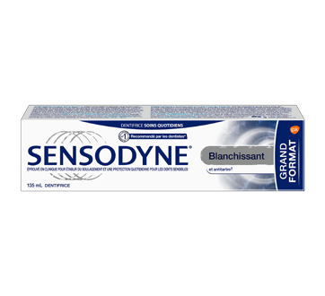 Whitening plus Tartar Fighting Daily Sensitivity Toothpaste, Mint, 135 ml