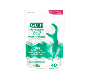 Eez-Thru Extra Strong Flossers, 40 units
