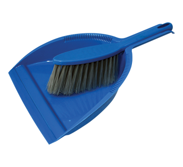 Dustpan & Broom, Blue, 2 units