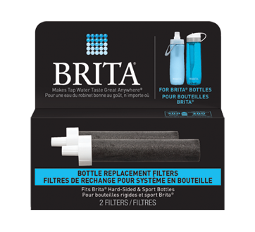 Brita Water Filter Bottle Replacement Filters, 2 units