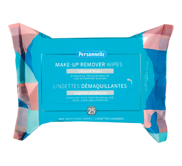Makeup Remover Wipes, 25 units