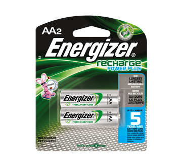 Image of product Energizer - Batteries, Recharge Power Plus AA-2