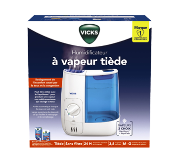 Image of product Vicks - Warm Mist Humidifier, 3,8 L