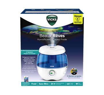 Sweet Dreams Cool Mist Humidifier, 1 unit, Blue