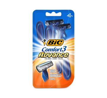 Comfort3 Advance Shaver, 4 units
