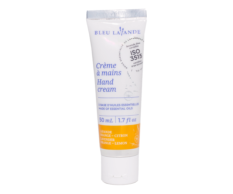 Hand Cream, Lavender, Orange and Lemon, 50 ml Bleu Lavande