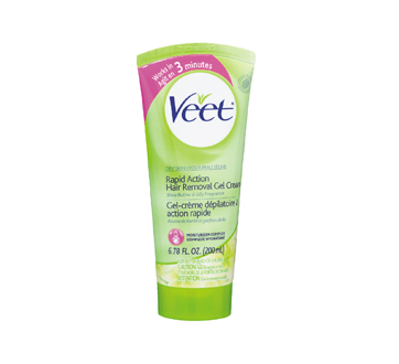 Rapid Action Hair Removal Gel Cream For Dry Skin 200 Ml Lily
