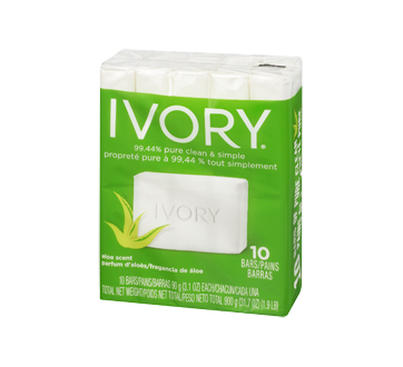 Image 4 of product Ivory - Clean Personal Bar, 10 x 90 g, Aloe