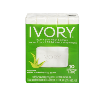 ivory bar soap aloe