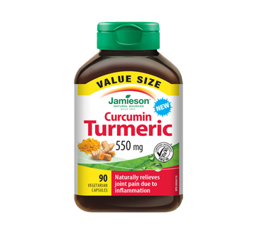 Image 1 of product Jamieson - Turmeric Curcumin 550 mg, 90 units