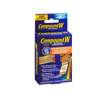 Image 2 of product Compound W - Compound W Maximum Strength - One step Kids Pads, 16 units
