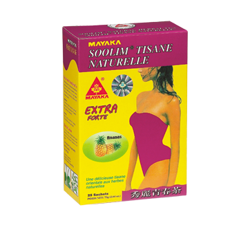 Image of product Mayaka - Soolim Extra Strength Natural Herbal Tea, 25 units, Pineapple