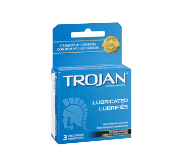 Image 2 of product Trojan - Lubricated Condoms, 3 units