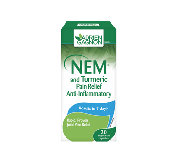 Image 1 of product Adrien Gagnon - NEM & Turmeric Pain Relief & Anti-Inflammatory, 30 units