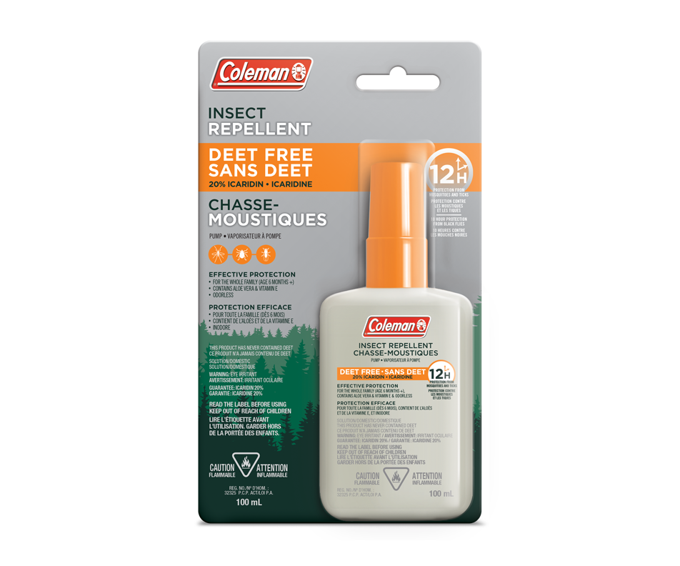 Insect Repellent, 100 ml, Deet Free Coleman Insect repellents