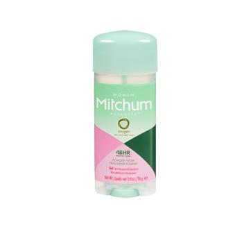 Image of product Mitchum - Advanced Women Anti-Perspirant & Deodorant Gel, 96 g, Powder Fresh