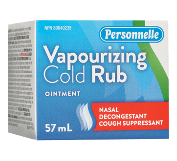 Image of product Personnelle - Vapourizing Cold Rub Ointment, 57 ml