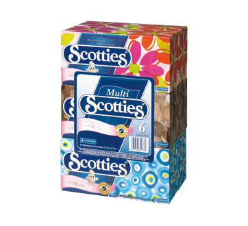 Image 2 of product Scotties - Facial Tissue, 6 x 126 units