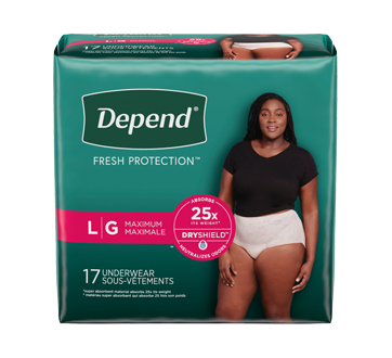 Fresh Protection Women Incontinence Underwear Maximum Absorbency