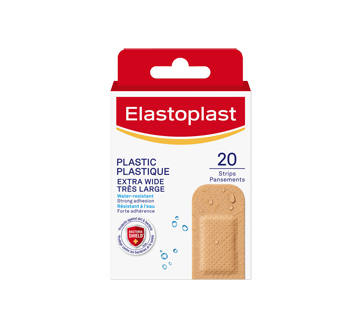Plastic Plaster Extra Wide, 20 units