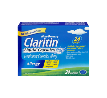 Image 3 of product Claritin - Claritin Liquid Capsules, 24 units