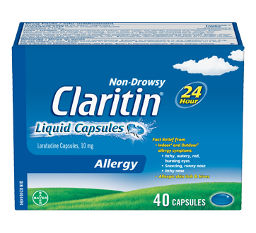 Image of product Claritin - Claritin 10 mg, 40 units