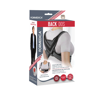 Image of product Formedica - Posture Aid, 1 unit, 66 - 87 cm, Small/Medium, Grey-Black
