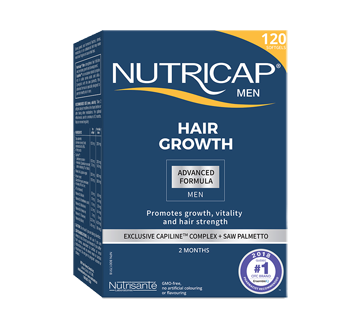 Nutricap Men Hair And Nails 120 Units Nutricap Capillary