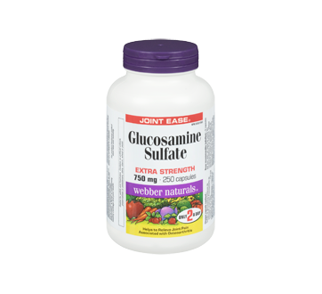 Image of product Webber Naturals - Glucosamine Sulfate Extra Strength 750 mg, 250 units