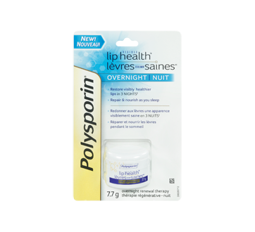 Image of product Polysporin - Polysporin Visible Lip Health Overnight Renewal Therapyt, 7.7 g