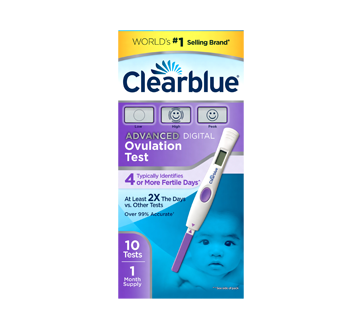 Advanced Digital Ovulation Predictor Kit, 10 units