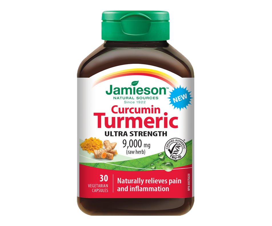 Ultra Strength Curcumin Turmeric, 30 units Jamieson Miscellaneous