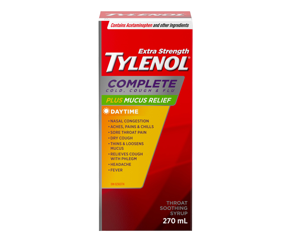 Extra Strength Complete Cold, Cough, Flu & Mucus Soothing Day Syrup