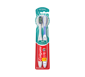 Image of product Colgate - 360 Toothbrush, 2 units, Soft