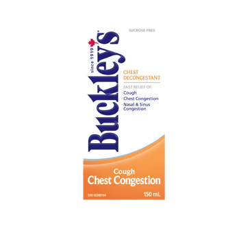 Image 1 of product Buckley - Chest Decongestant Syrup, 150 ml