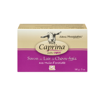 Image 3 of product Caprina - Fresh Goat's Milk Soap, 141 g, Orchid oil