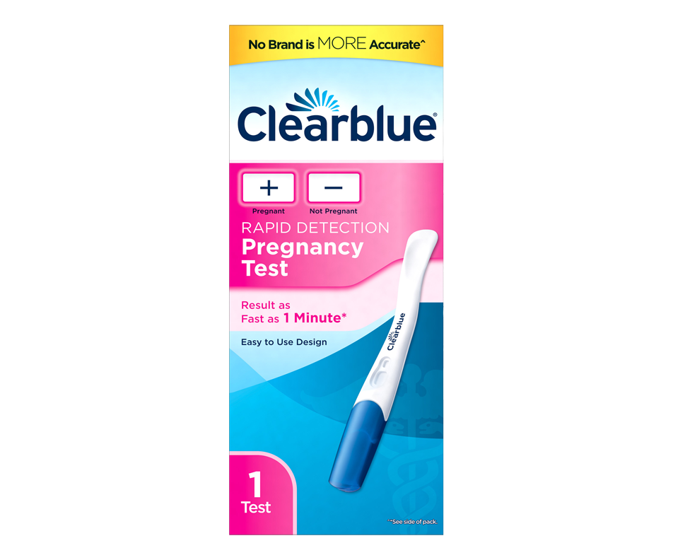 Rapid Detection Pregnancy Test, 1 unit Clearblue Wellness Jean Coutu