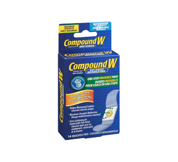 Image 2 of product Compound W - Compound W One-Step Invisible Pads, 14 units