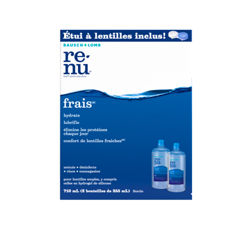 Renu Fresh Multi-Purpose Solution Twin Pack , 2 X 355 Ml – Bausch And Lomb  : Contact Lens Solution (Soft) | Jean Coutu