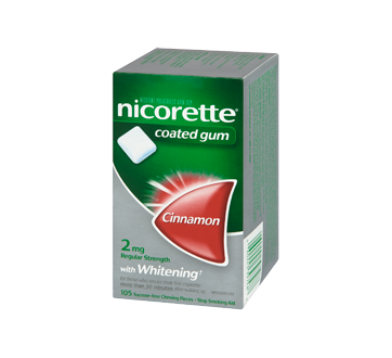 Image 1 of product Nicorette - Nicorette Gum, 105 units, 2 mg, Cinnamon
