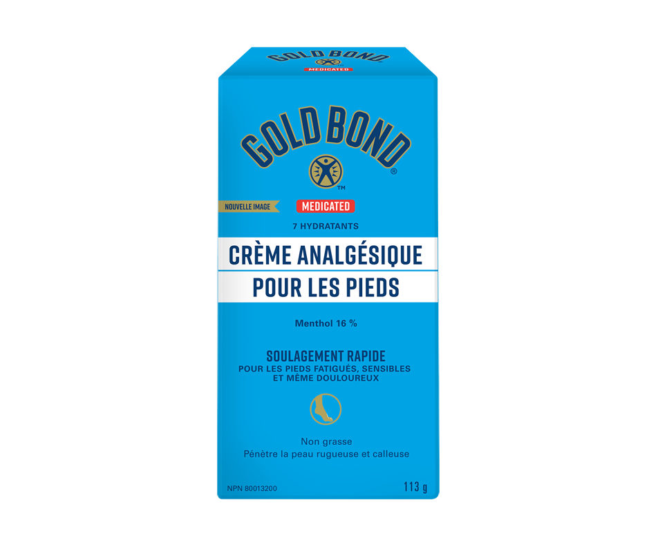 Pain Relieving Foot Cream, 113 g Gold Bond Cream and Lotion Jean